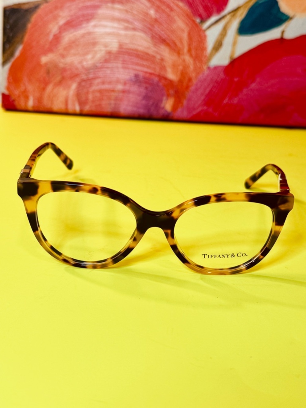 Tiffany & Co. Women's Tortoiseshell Fashion Glasses - Brown - Picture 13 of 13